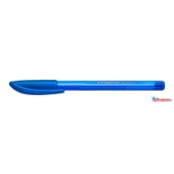   Golyóstoll, 0,3 mm, kupakos, STAEDTLER "Ball 432", kék