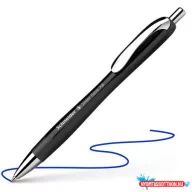   Golyóstoll, 0,7 mm, nyomógombos, SCHNEIDER "Slider Rave XB", fekete, kék