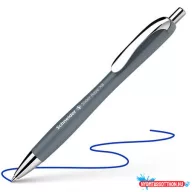   Golyóstoll, 0,7 mm, nyomógombos, SCHNEIDER "Slider Rave XB", szürke