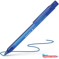   Golyóstoll, 0,5 mm, nyomógombos, SCHNEIDER "Fave", kék