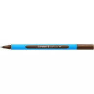   Golyóstoll, 0,7 mm, kupakos, SCHNEIDER "Slider Edge XB", barna
