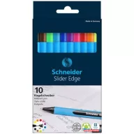   Golyóstoll készlet, 0,7 mm, kupakos, SCHNEIDER "Slider Edge XB", vegyes színek