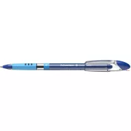   Golyóstoll, 0,3 mm, kupakos, SCHNEIDER "Slider Basic F", kék