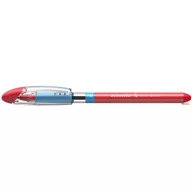   Golyóstoll, 0,7 mm, kupakos, SCHNEIDER "Slider Basic XB", piros