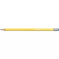   Grafitceruza radírral, HB, hatszögletű, STABILO "Pencil 160", sárga