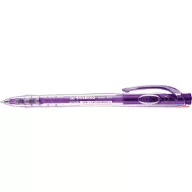   Golyóstoll, 0,38 mm, nyomógombos, STABILO "Liner 308", lila