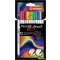 Ecsetirón készlet, STABILO "Pen 68 brush ARTY", 12 különböző szín