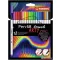 Ecsetirón készlet, STABILO "Pen 68 brush ARTY", 18 különböző szín