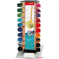   Tűfilc display, 0,4 mm, STABILO "Point 88", vegyes színek