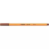  Tűfilc, 0,4 mm, STABILO "Point 88", vörösesbarna