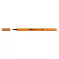 Tűfilc, 0,4 mm, STABILO "Point 88", okkersárga