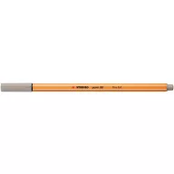 Tűfilc, 0,4 mm, STABILO "Point 88", melegszürke