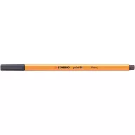 Tűfilc, 0,4 mm, STABILO "Point 88", payne-szürke