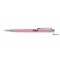 Golyóstoll, Crystals from SWAROVSKI®, rózsaszín, középen pink kristályokkal töltve, ART CRYSTELLA®, 14cm
