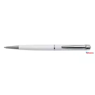   Golyóstoll, fehér "Lille Pen", fehér SWAROVSKI® kristállyal, 14cm, ART CRYSTELLA®