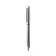   Golyóstoll, ezüst, "Oslo", fehér SWAROVSKI® kristállyal, 13 cm, ART CRYSTELLA®