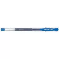   Zseléstoll, 0,3 mm, kupakos, UNI "UM-100 Signo Micro", kék