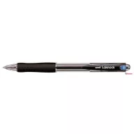   Golyóstoll, 0,3 mm, nyomógombos, UNI "SN-100 Laknock", fekete