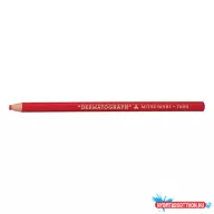Jelölőceruza, UNI, "Dermatograph", piros