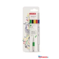   Tűfilc készlet, 0,4 mm, UNI "Emott Vivid", 5 különböző szín