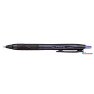   Golyóstoll, 0,35 mm, nyomógombos, fekete tolltest, UNI "SXN-157S Jetstream Sport Eco", kék