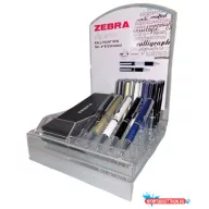   Golyóstoll display, 0,24 mm, teleszkópos, ZEBRA "SL-F1", kék