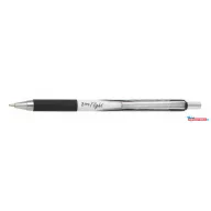   Golyóstoll, 0,34 mm, nyomógombos, ZEBRA "Z-Grip Flight", fekete
