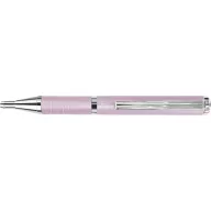   Golyóstoll, 0,24 mm, teleszkópos, babarózsaszín tolltest, ZEBRA "SL-F1", kék