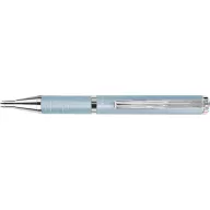   Golyóstoll, 0,24 mm, teleszkópos, babakék tolltest, ZEBRA "SL-F1", kék