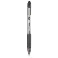   Golyóstoll, 0,27 mm, nyomógombos, ZEBRA "Z-Grip Smooth", fekete