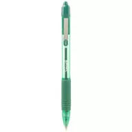   Golyóstoll, 0,27 mm, nyomógombos, ZEBRA "Z-Grip Smooth", zöld
