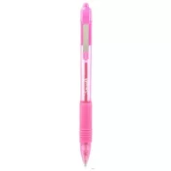   Golyóstoll, 0,27 mm, nyomógombos, ZEBRA "Z-Grip Smooth", rózsaszín
