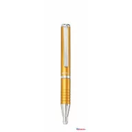   Golyóstoll, 0,24 mm, teleszkópos, arany színű tolltest, ZEBRA "SL-F1", kék