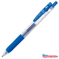   Zseléstoll, 0,33 mm, nyomógombos, ZEBRA "Sarasa Clip", kobalt kék