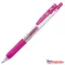 Zseléstoll, 0,33 mm, nyomógombos, ZEBRA "Sarasa Clip", magenta