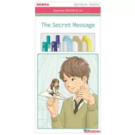   Írószer készlet, ZEBRA "Manga Set, The secret message", 5 darabos