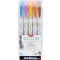 Ecsetirón készlet, kétvégű ZEBRA "Mildliner Warm", 5 szín