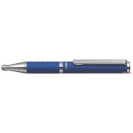   Golyóstoll, 0,24 mm, teleszkópos, metálkék tolltest, ZEBRA "SL-F1", kék