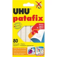 Gyurmaragasztó, 80 kocka/csomag, UHU "Patafix"