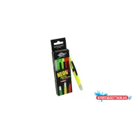   Multifunkciós golyóstoll, szövegkiemelő, érintő toll készlet, WEDO "3-in-1", neon színek