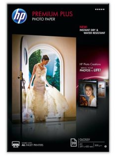   HP A/3 Prémium Plus Fényes Fotópapír 20lap 300g (Eredeti)
