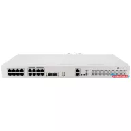   MikroTik CRS418-8P-8G-2S+RM 19 1U 8xGbE LAN 8xGbE PoE LAN 2xSFP+ port Rackmount Cloud Router Switch