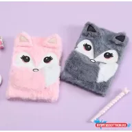 Szőrös notesz - róka (A5)