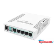   MikroTik RB260GS/CSS106-5G-1S 5port GbE LAN 1port GbE SFP Switch