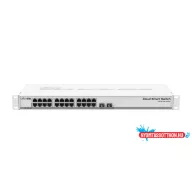   MikroTik CSS326-24G-2S+RM 1U 19 24port GbE LAN 2x 10GbE SFP+ Cloud Smart Switch