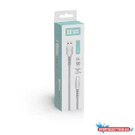Colorway USB-C kábel 2,4А 1m fehér (CW-CBUC029-WH)