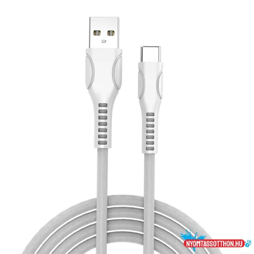 Colorway USB-C kábel 2,4А 1m fehér (CW-CBUC029-WH)