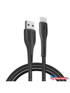 Colorway USB kábel-C (PVC + led) 2,4А 1 méter fekete (CW-CBUC034-BK)