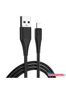 Colorway USB MicroUSB (PVC) 2.4А 1 méter fekete kábel (CW-CBUM025-BK)