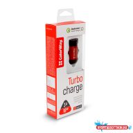   Autós töltő ColorWay 1USB Quick Charge 3.0 (18W) piros (CW-CHA012Q-RD)